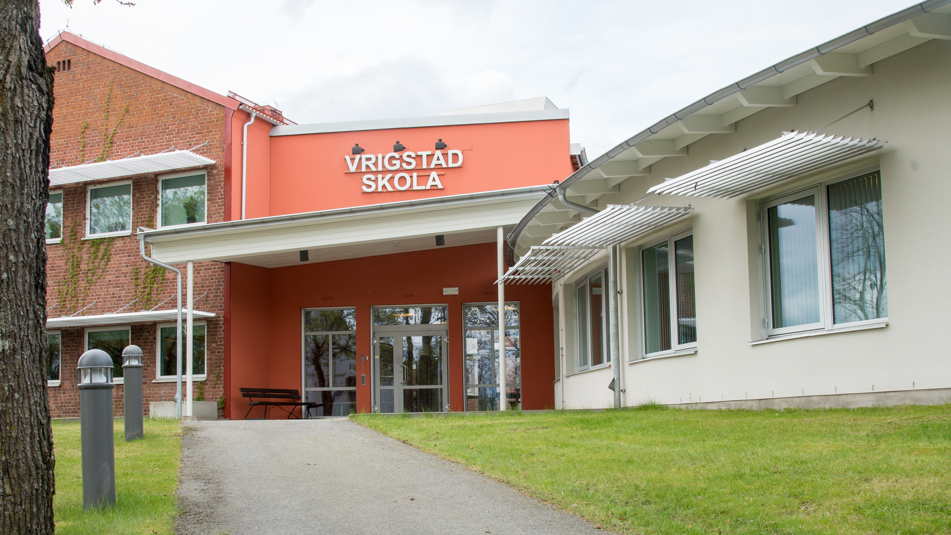 Bilden visar Vrigstad skola