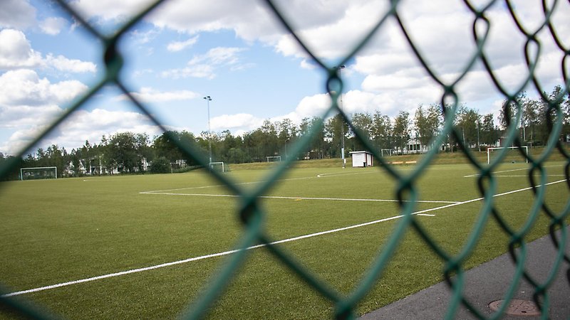 Fotbollsplan.